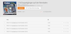 Kostenlose TKKG Folge aus dem Google Play Store